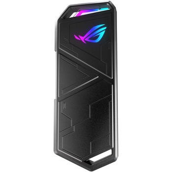 SSD extern ROG Strix Arion S500, 500 GB, USB-C® 3.2 (Gen 2), SSD NVMe cu DRAM si cache SLC mare pentru transferuri de pana la 1050 MB/s, criptare AES pe 256 de biti, software NTI Backup Now EZ, Aura Sync, Negru SSD extern ROG Strix Arion S500, 500 GB, USB-C® 3.2 (Gen 2), SSD NVMe cu DRAM si cache SLC mare pentru transferuri de pana la 1050 MB/s, criptare AES pe 256 de biti, software NTI Backup Now EZ, Aura Sync, Negru
