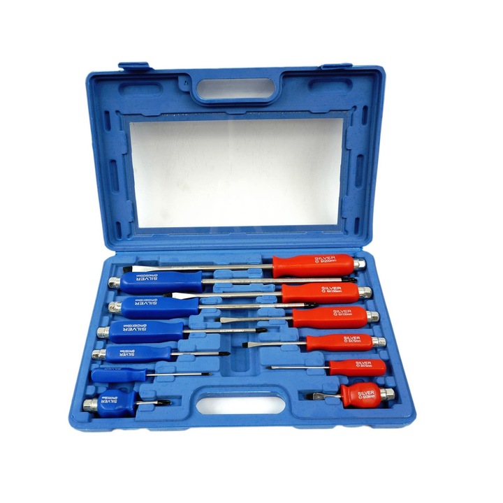 Комплект ударни механични отвертки 12 бр - eMAG.bg