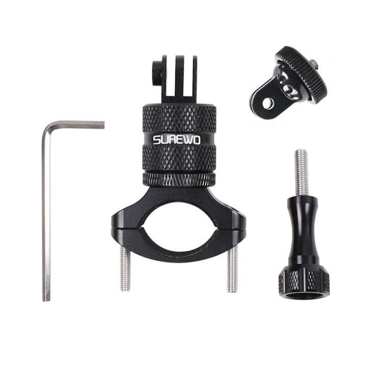 Захващаща система Surewo GoPro Hero 10, Черен