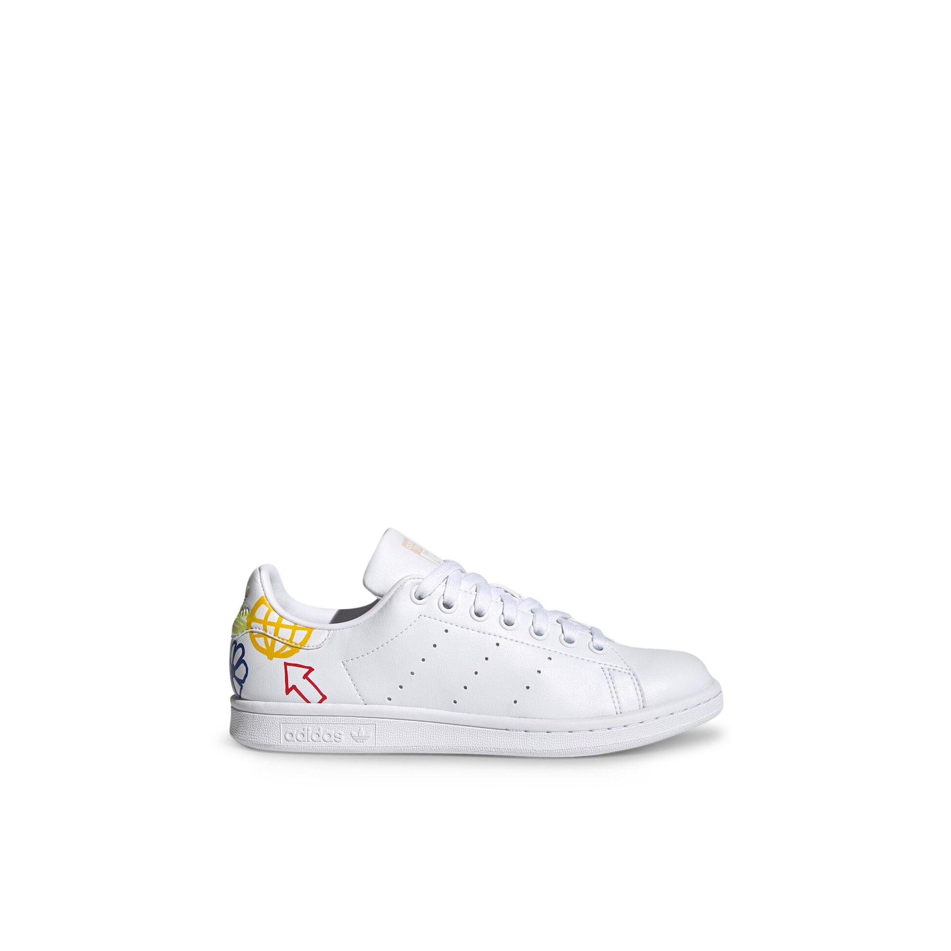 Pantofi sport femei Adidas model StanSmithh, Alb