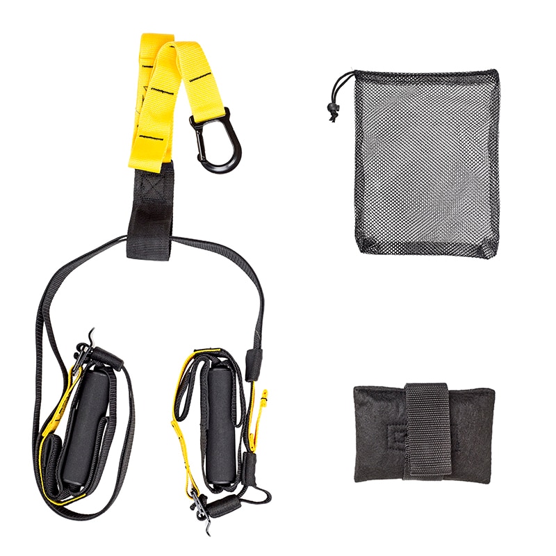 Set Multitrainer RXT benzi 290cm, Galben/Negru