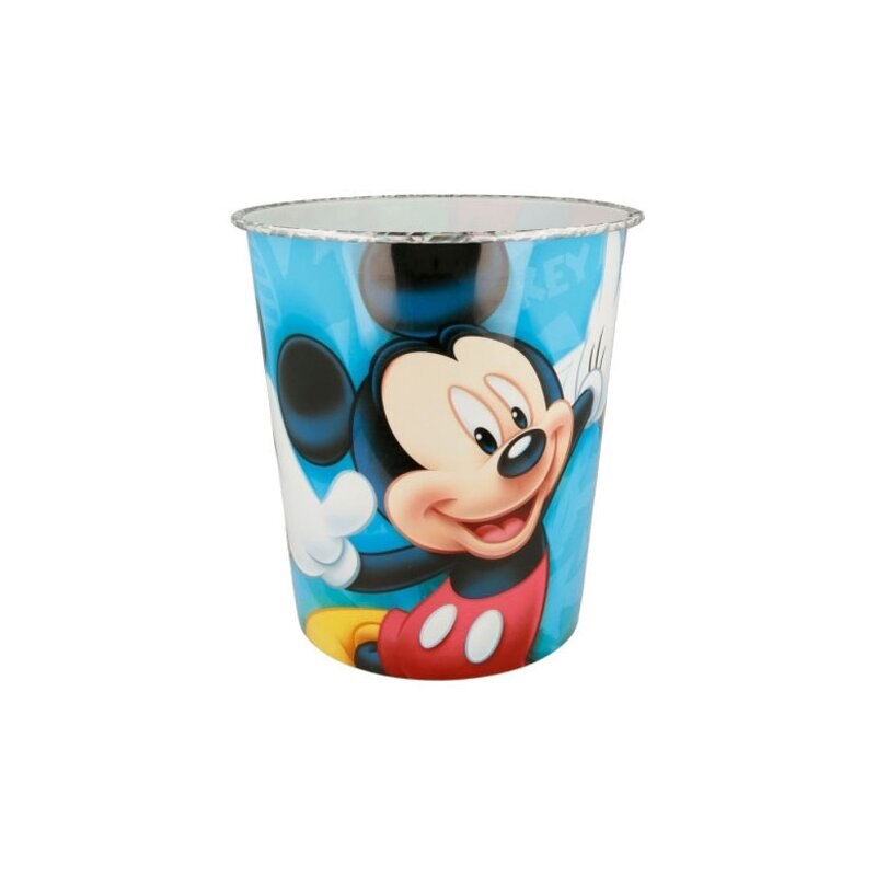 Cos pentru hartii, 5 l, Mickey si prietenii, albastru, 23 X 21 X 21 CM