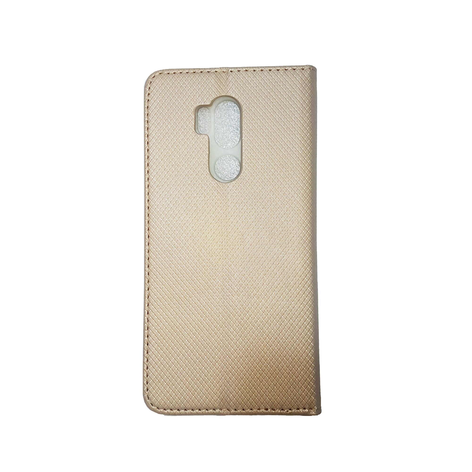 Husa Magnet case pentru LG G7 ThinQ, G710 Gold
