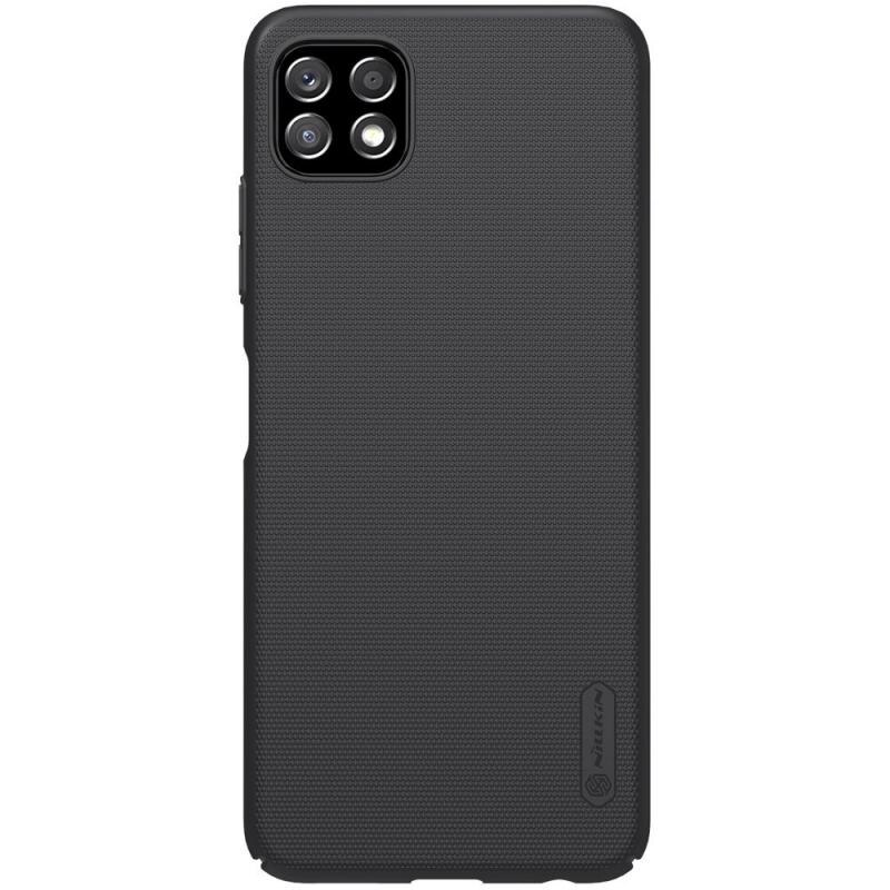 Carcasa Nillkin Frosted Shield compatibila cu Samsung Galaxy A22 5G Black