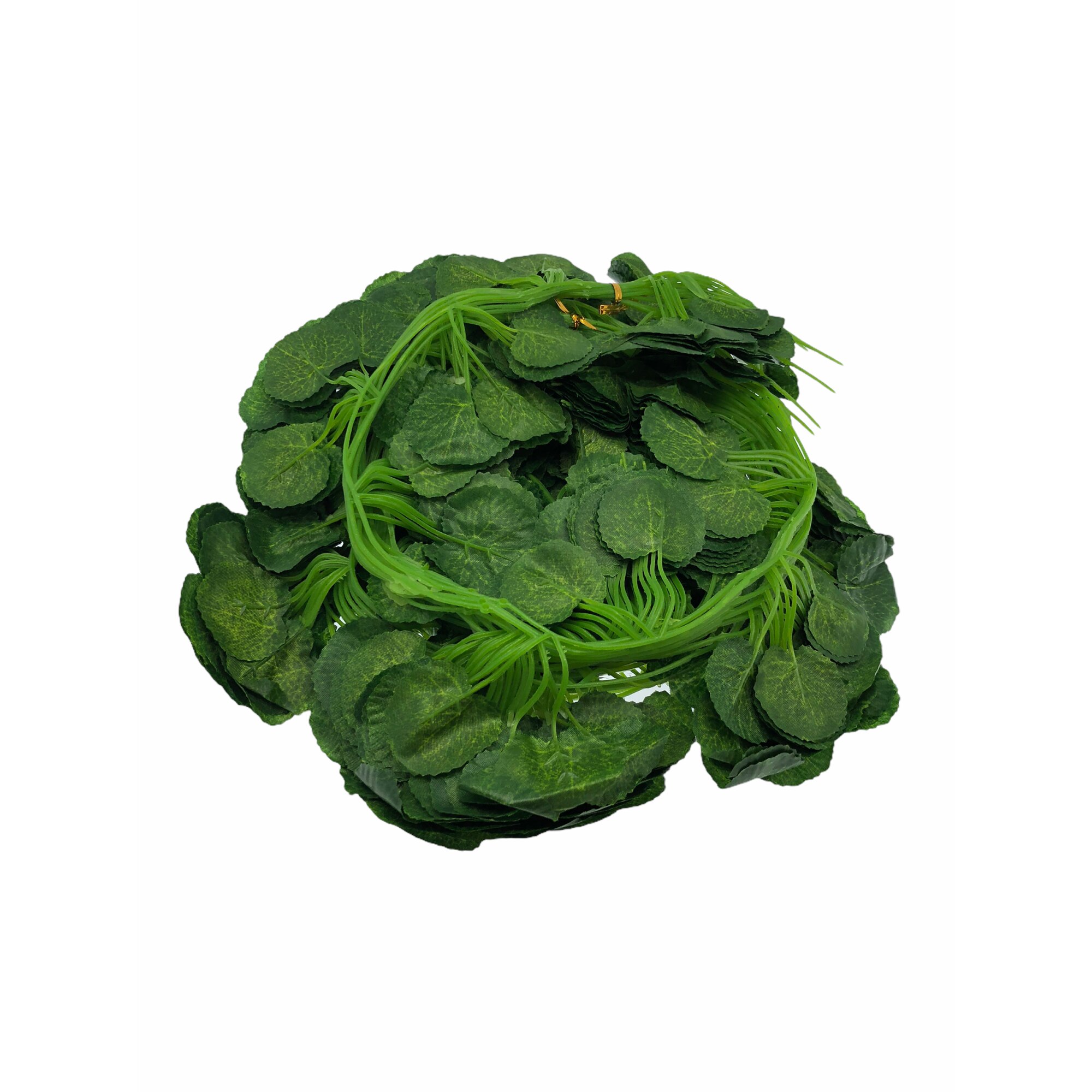Set 12 ghirlande frunze artificiale, Atelier, Oval, Verde, 200cm