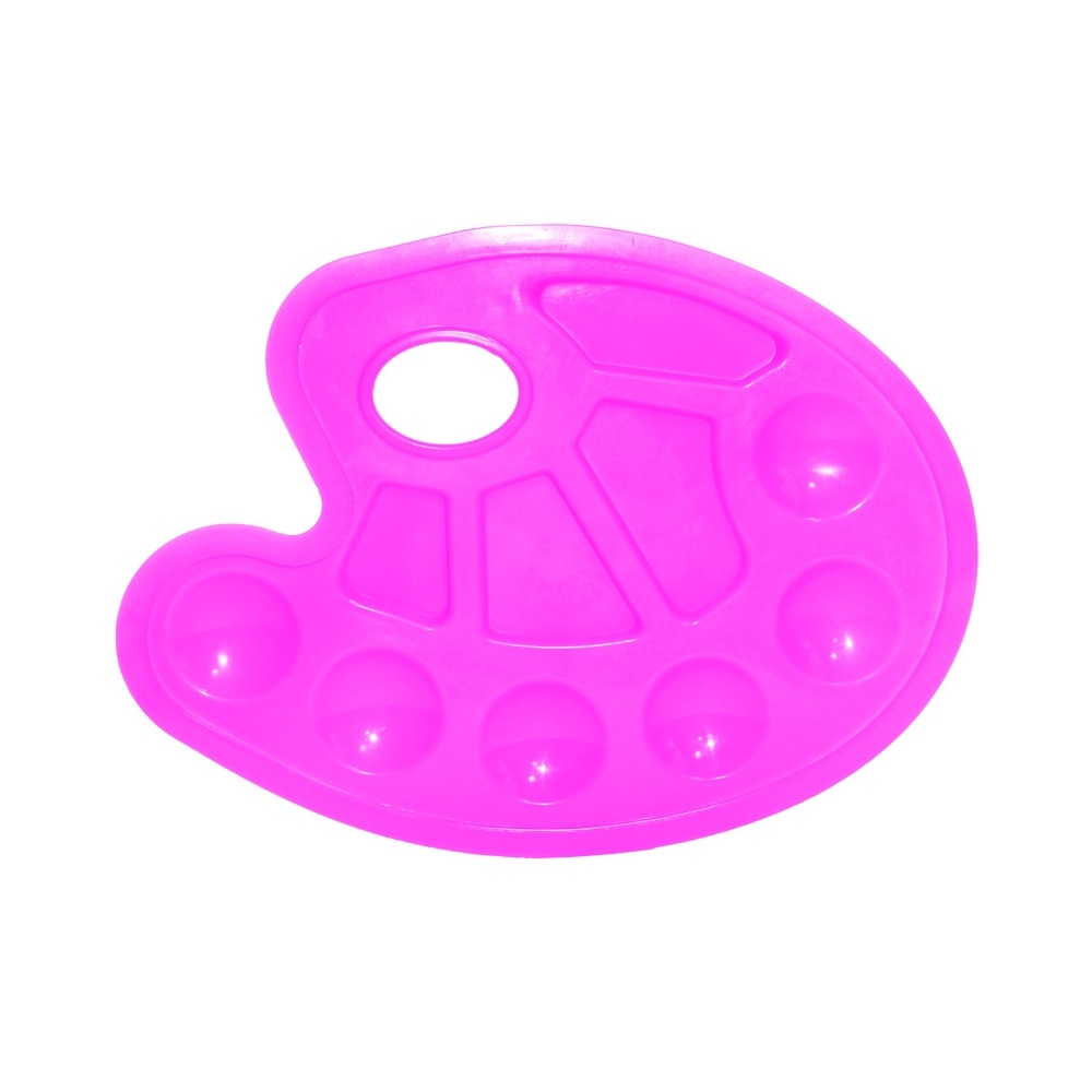 Paleta pentru pictura NEBO Artist , Dimensiuni 23 x 17 x 1 cm ,Roz, Robentoys