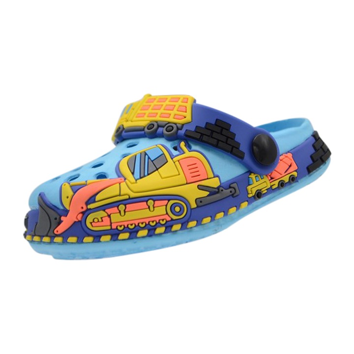 Papuci din spuma pentru baieti Mini Junior 123-1-21, Albastru 63217