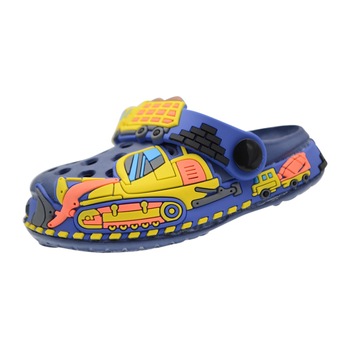 Papuci din spuma pentru baieti Mini Junior 123-1A, Bleumarin 63233 Papuci din spuma pentru baieti Mini Junior 123-1A, Bleumarin 63233