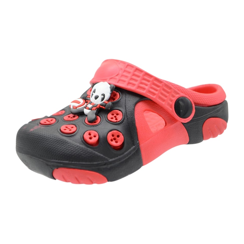 Papuci din spuma pentru baieti Mini Junior 678-4, Rosu 63284