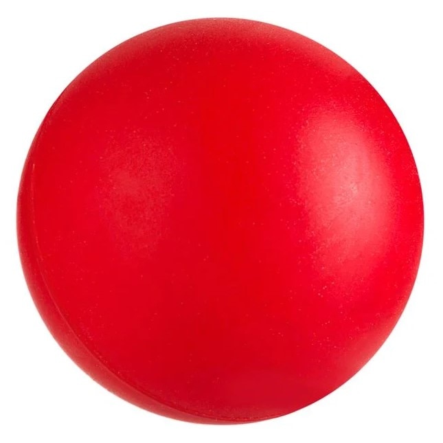 Jucarie pentru catei, Zola®, minge rosie, din cauciuc, 6 cm