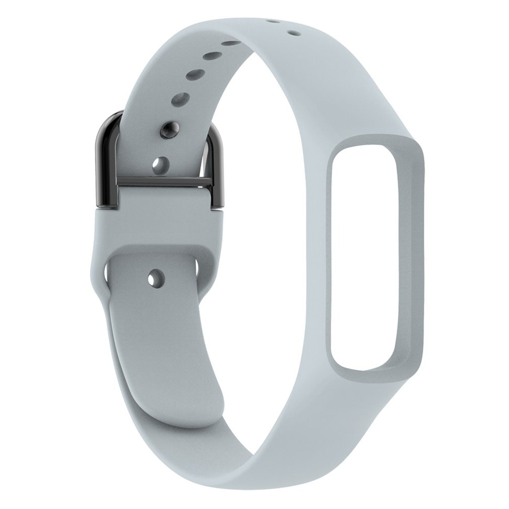 Curea bratara fitness compatibila cu Samsung Fit E, silicon, Gri, TLF-BBL2950