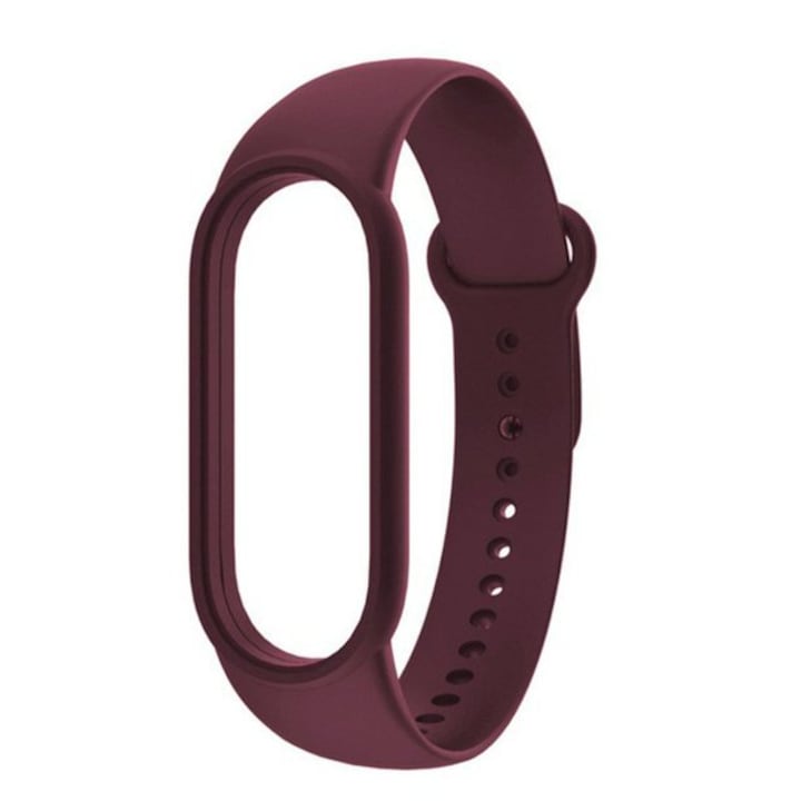 Фитнес гривна, съвместима с Xiaomi Mi Band 5, силиконова, Visiniu, TLF-BBL2956