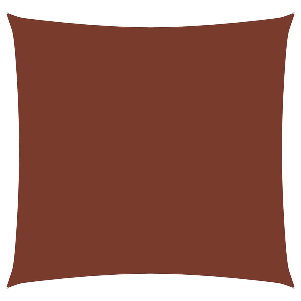Copertina panza de parasolar vidaXL, Tesatura, 700 x 700 cm, Caramiziu