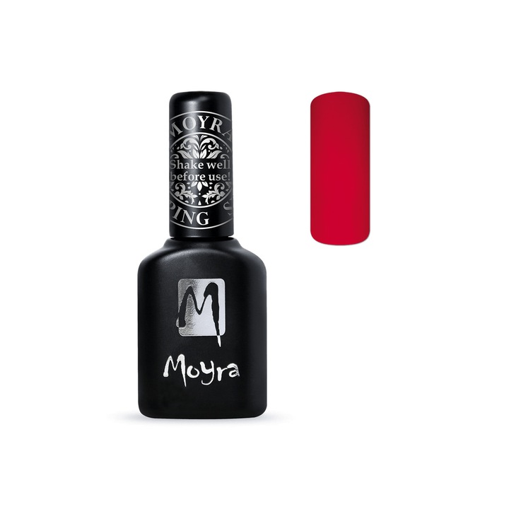 Folie lac de unghii pentru stampila Moyra FP05 10ml Rozu