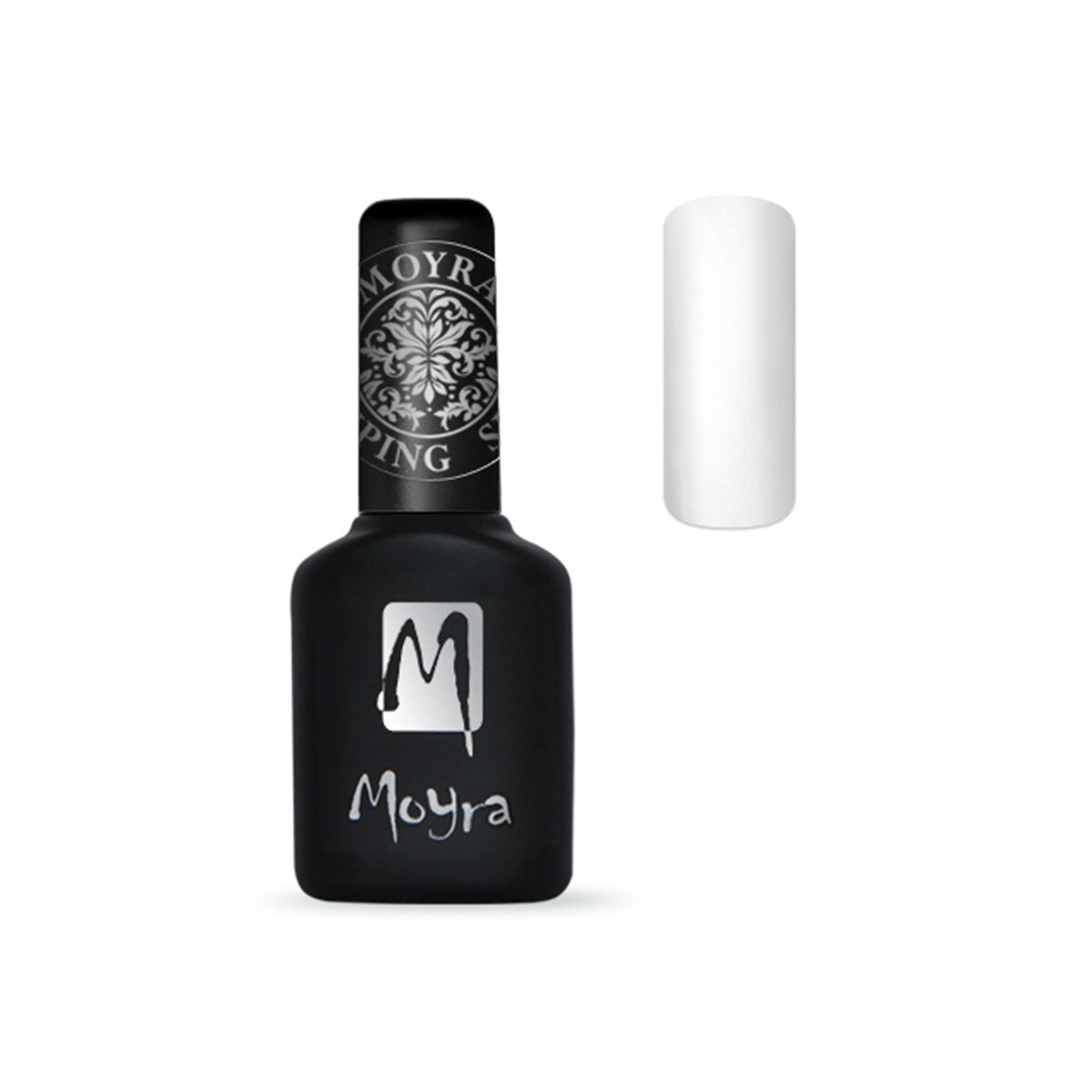 Folie lac de unghii pentru stampila Moyra 10ml FP02 Alb