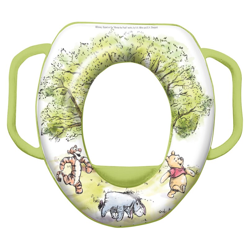 Reductor cu pernita pentru toaleta Keeper Winnie 073218, Verde