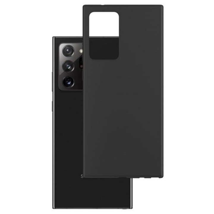 Калъф за телефон 3Mk Matt за Samsung Galaxy S21, Черен