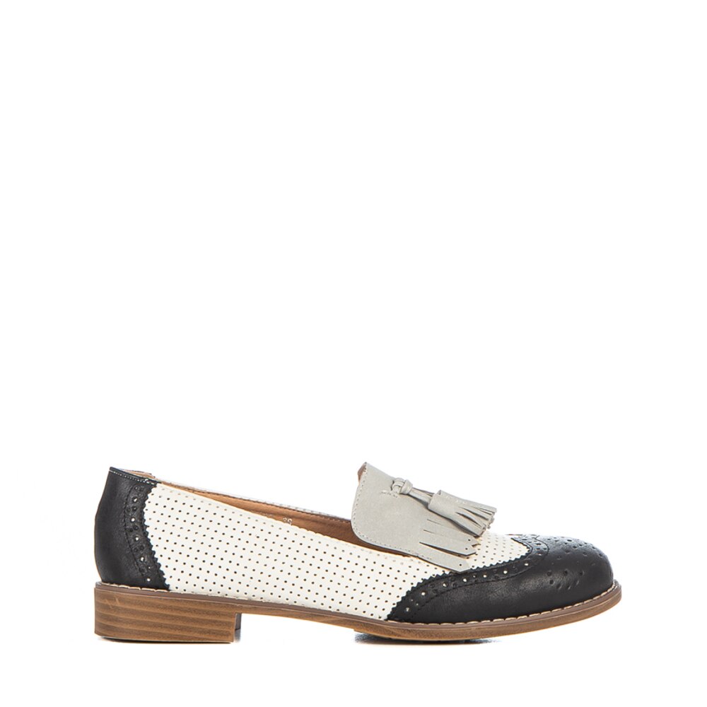 Mocasini dama Emilia, Negru