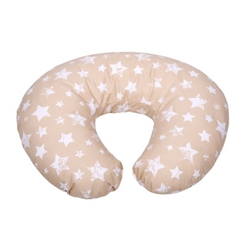 Perna Lorelli de alaptat HAPPY Beige Stars Perna Lorelli de alaptat HAPPY Beige Stars