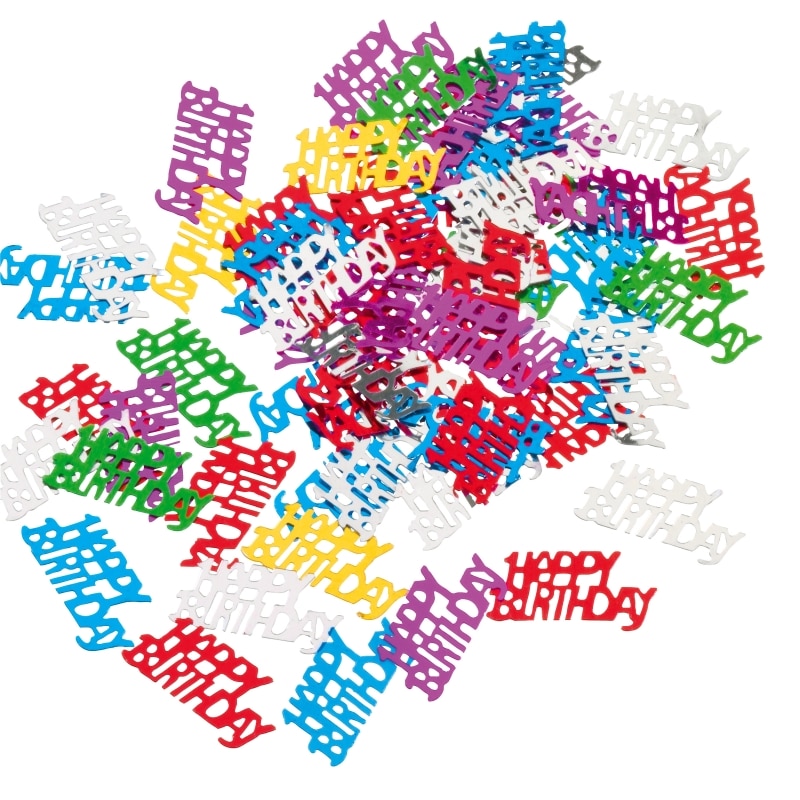Confeti PP, Model Happy Birthday, 15g, Multicolor