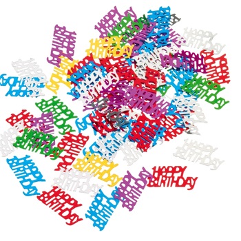 Confeti PP, Model Happy Birthday, 15g, Multicolor Confeti PP, Model Happy Birthday, 15g, Multicolor