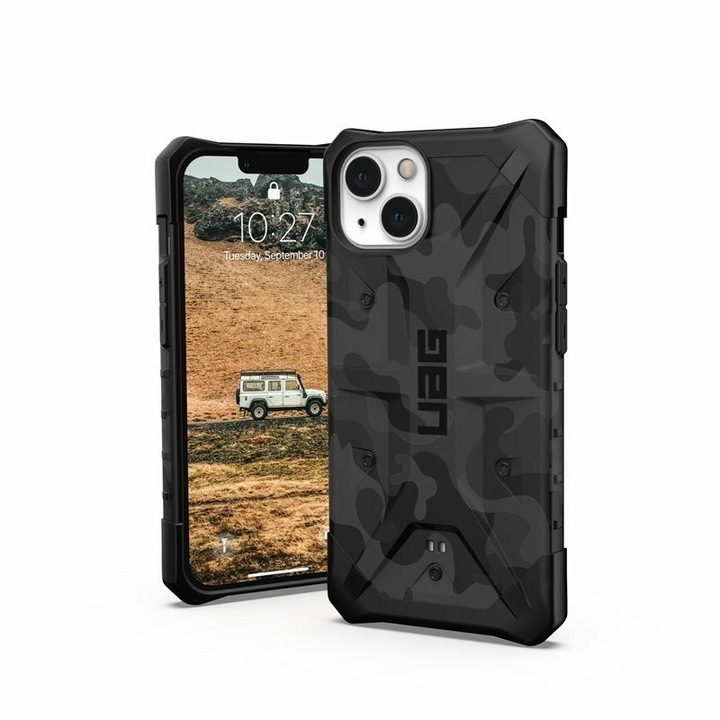 UAG Apple iPhone 13 Pathfinder SE tok - fekete terep mintás