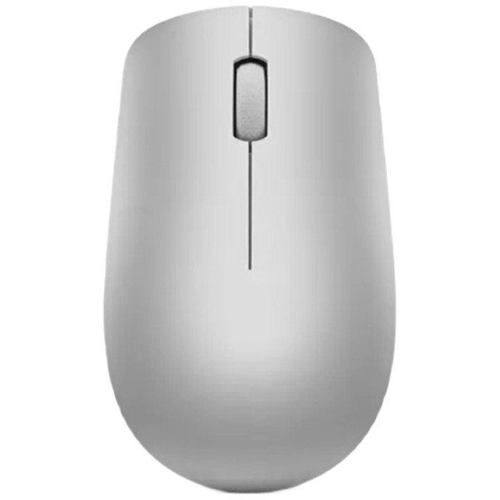 Безжична мишка Lenovo 530, Двустранно, Platinum Grey