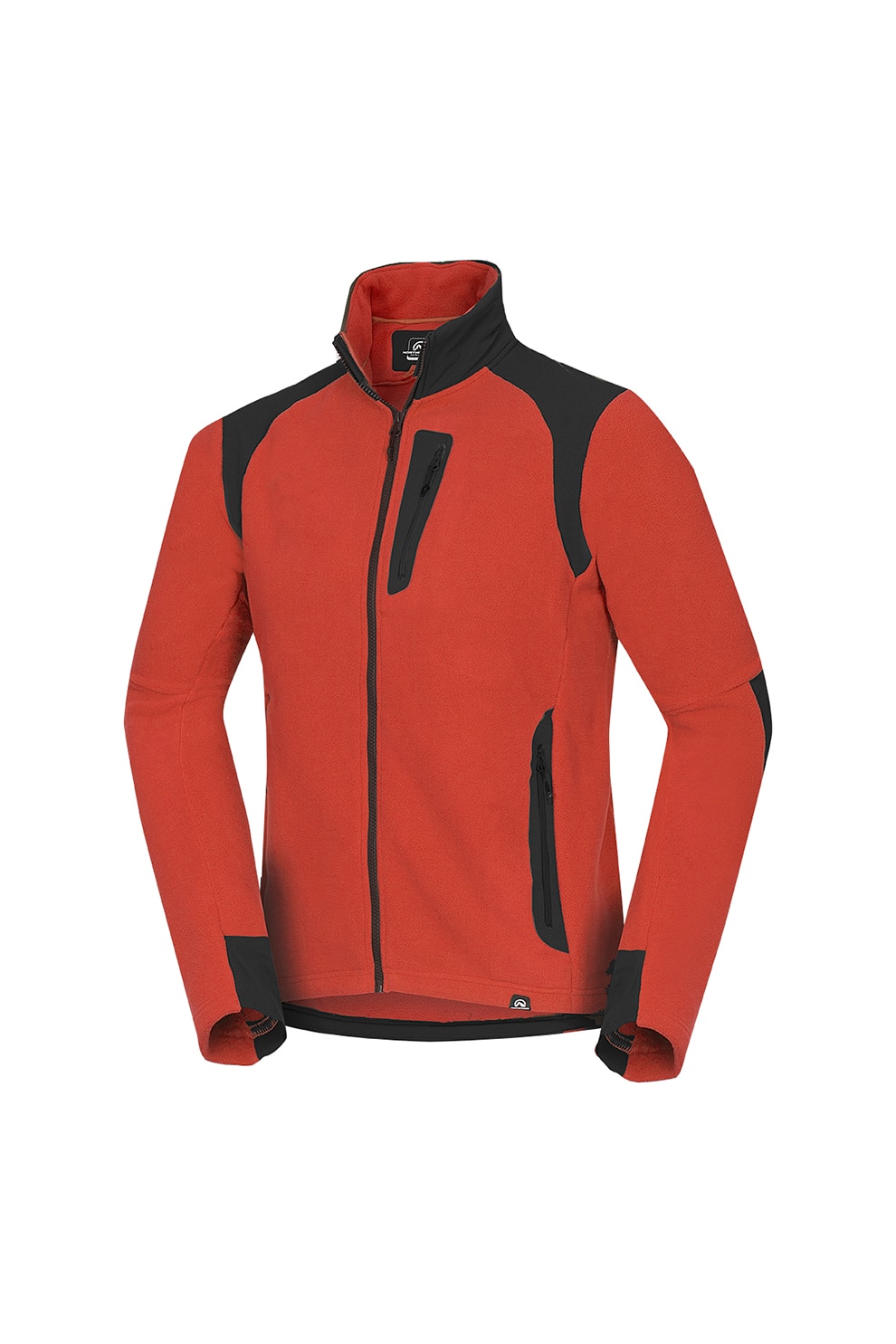 NORTHFINDER, Bluza sport cu fermoar, pentru pescuit Tribec, Corai/Negru