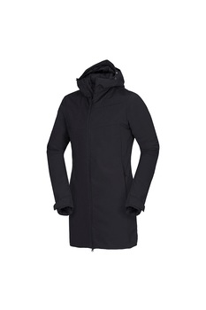 NORTHFINDER, Jacheta lunga cu gluga Vaughn, Negru NORTHFINDER, Jacheta lunga cu gluga Vaughn, Negru