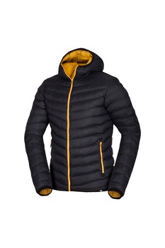 NORTHFINDER, Geaca reversibila matlasata Kane, Negru/Galben sofran NORTHFINDER, Geaca reversibila matlasata Kane, Negru/Galben sofran