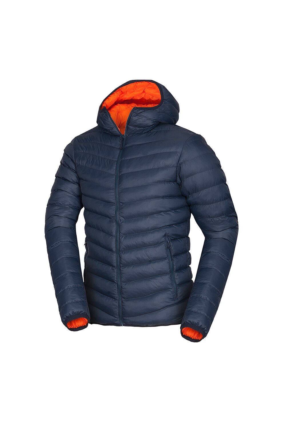 NORTHFINDER, Geaca reversibila matlasata Kane, Bleumarin/Rosu