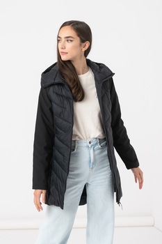 NORTHFINDER, Geaca lunga si matlasata Reyna, Negru NORTHFINDER, Geaca lunga si matlasata Reyna, Negru