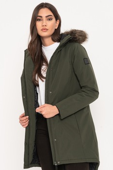 NORTHFINDER, Geaca cu gluga Analia, Verde feriga NORTHFINDER, Geaca cu gluga Analia, Verde feriga