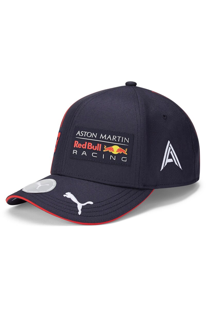 Sapca Red Bull Racing F1 Alex Albon, Poliester, Marime universala, Bleumarin