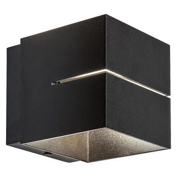 Aplica Kaunas Rabalux, 1xG9 max.10W, Metal, Negru, Forma Cubica, IP20 Aplica Kaunas Rabalux, 1xG9 max.10W, Metal, Negru, Forma Cubica, IP20