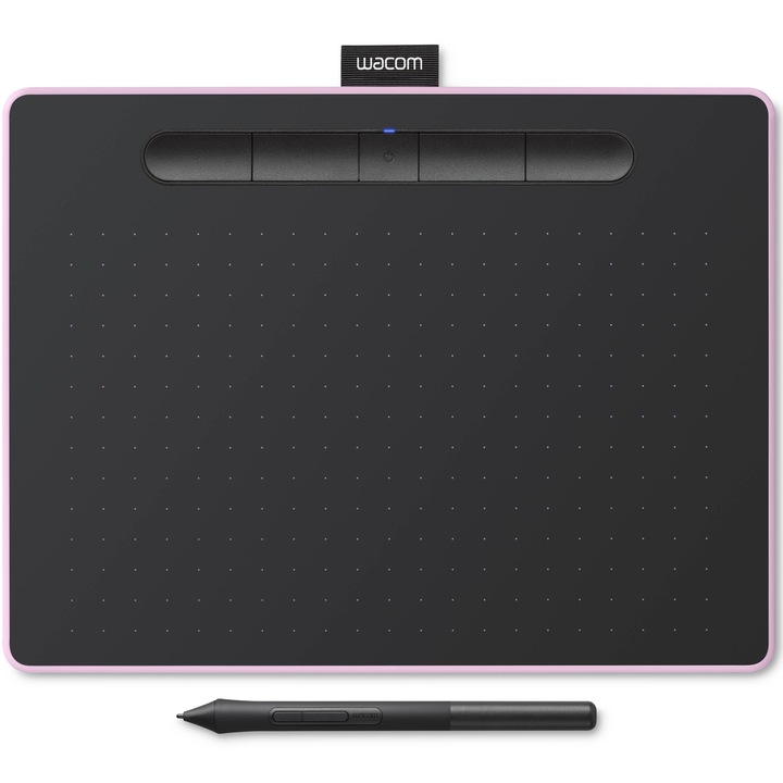 Tableta grafica Wacom Intuos M, Bluetooth, Berry