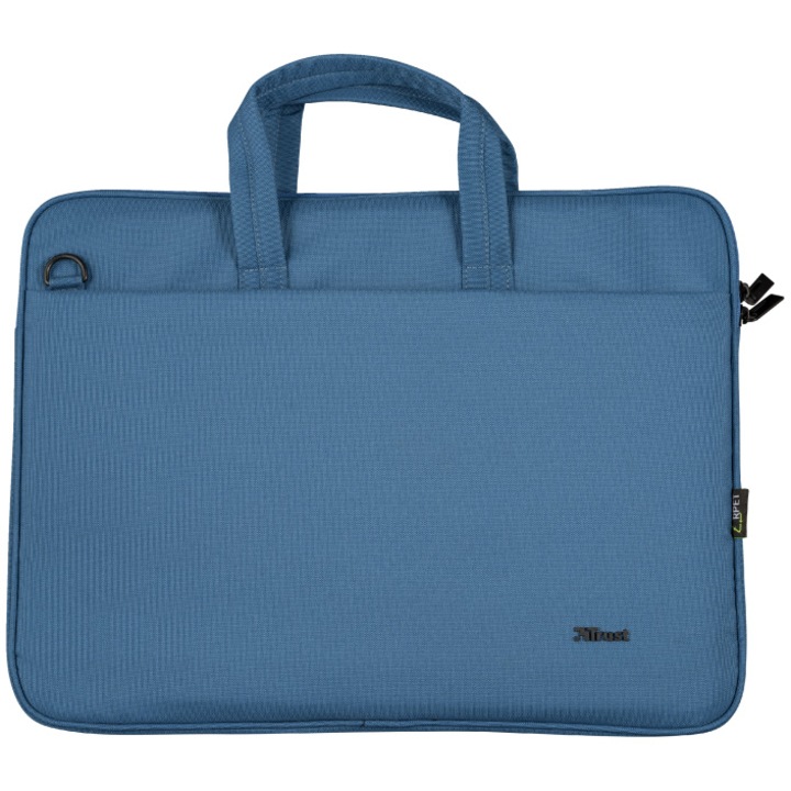 Trust 24448 Bologna Eco-barát slim laptop táska 16", kék
