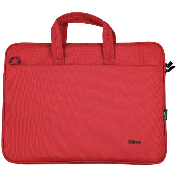 Trust 24449 Bologna Eco-barát slim laptop táska 16, piros