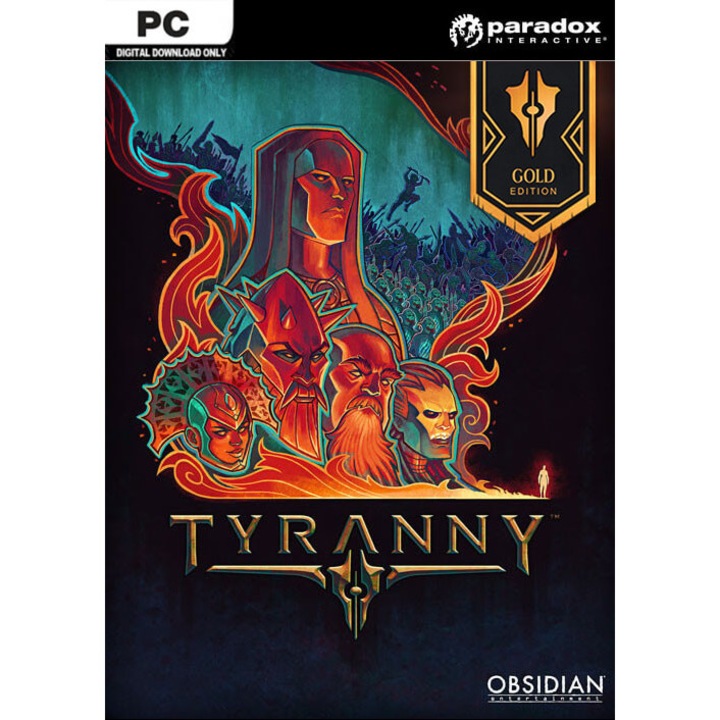 Игра Tyranny Gold издание за PC Електронна доставка