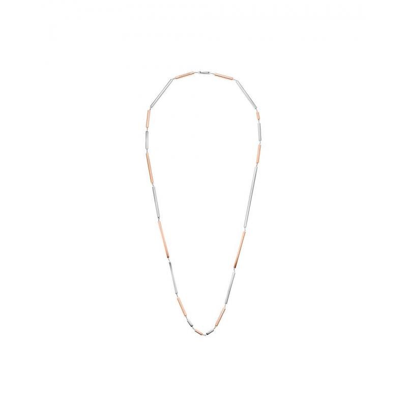 Colier Calvin Klein Tinkle, Otel inoxidabil, 84 cm, Auriu/Argintiu