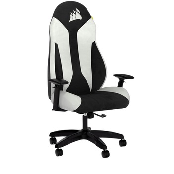 Scaun Gaming Corsair TC60 FABRIC, Relaxed Fit, Alb Scaun Gaming Corsair TC60 FABRIC, Relaxed Fit, Alb