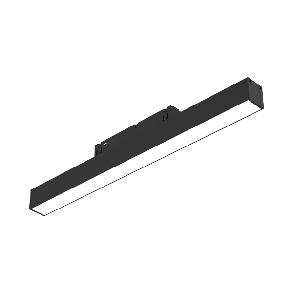 Spot linear, led, pentru, sina magnetica, 10W, 950lm, 3000K, lumina calda, negru, BR-BD60-00301, Braytron, smartsystem