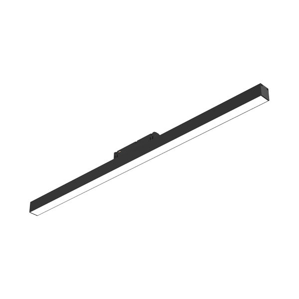 Spot linear, led, pentru, sina magnetica, 18W, 1850lm, 4000K, lumina neutra, negru, BR-BD60-00611, Braytron, smartsystem