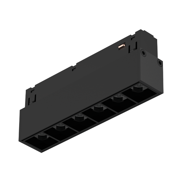 Spot linear, led, pentru, sina magnetica, 6W, 510lm, 4000K, 24 grade, lumina neutra, negru, BR-BD60-01111, Braytron, smartsyste