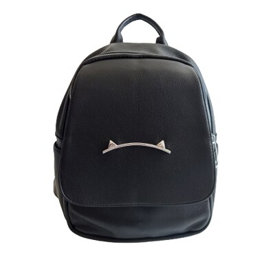 Rucsac Dama Lady Cat Negru, 35 cm