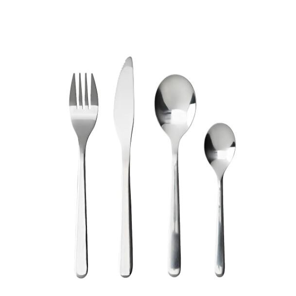Set tacamuri Deco, 24 piese, inox