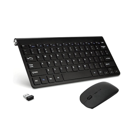 Комплект Безжична Мини Клавиатура и Безшумна Мишка SGI