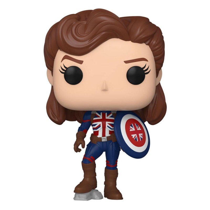 Figurina What If...? POP! Marvel Carter , 9 cm, Multicolor