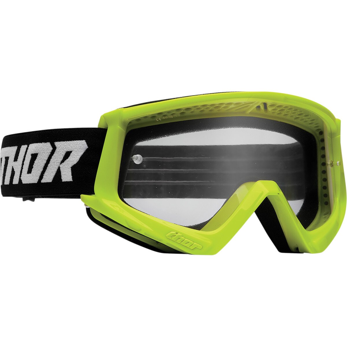 Ochelari mx-enduro pentru copii Thor Combat Racer Fluo-Negru