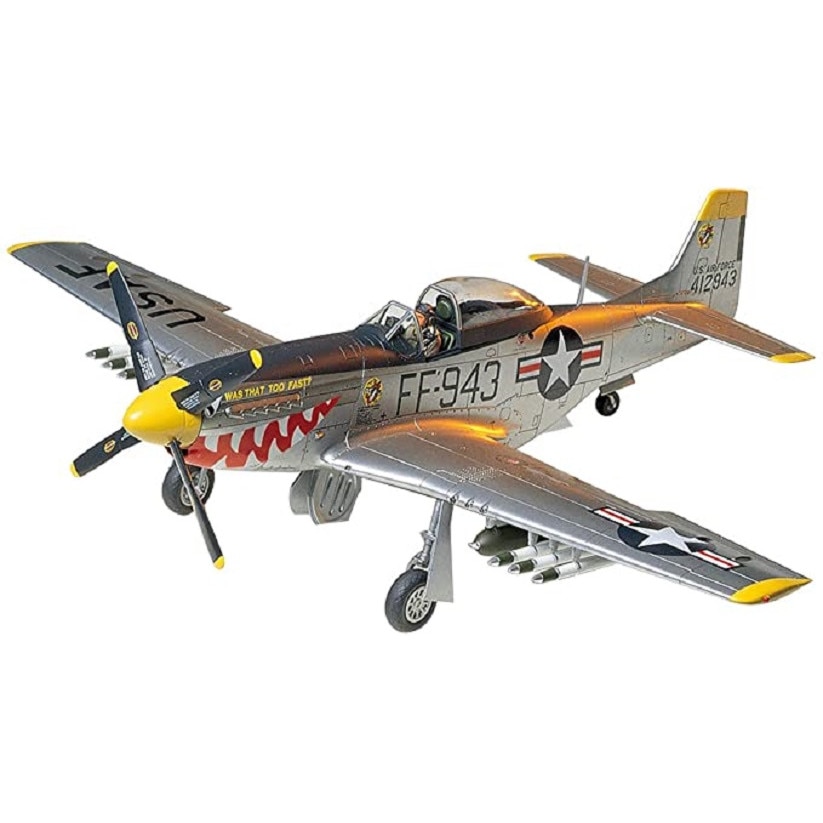 Macheta aeromodele Tamiya North American F-51D Mustang Korean War 1:72 TAM 60754